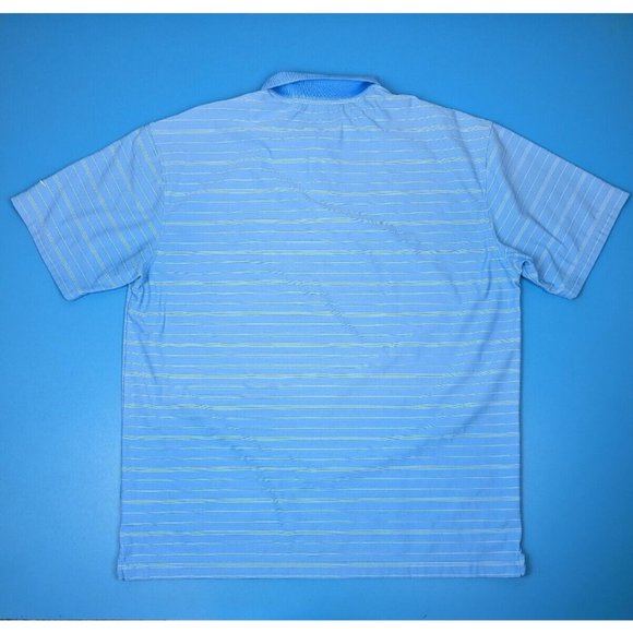 Nike Golf Mens Polo Shirt 2XL Ryder Cup Valhalla Dri-Fit Light Blue Short Sleeve - Picture 2 of 5